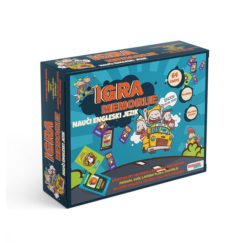 Memo Kids Karte-engleski Jezik