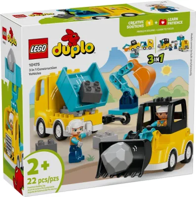 LEGO Duplo - Građevinska vozila 3 u 1