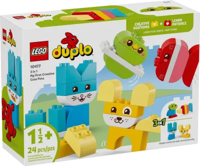 LEGO Duplo - Kreativni ljubimci 3 u 1