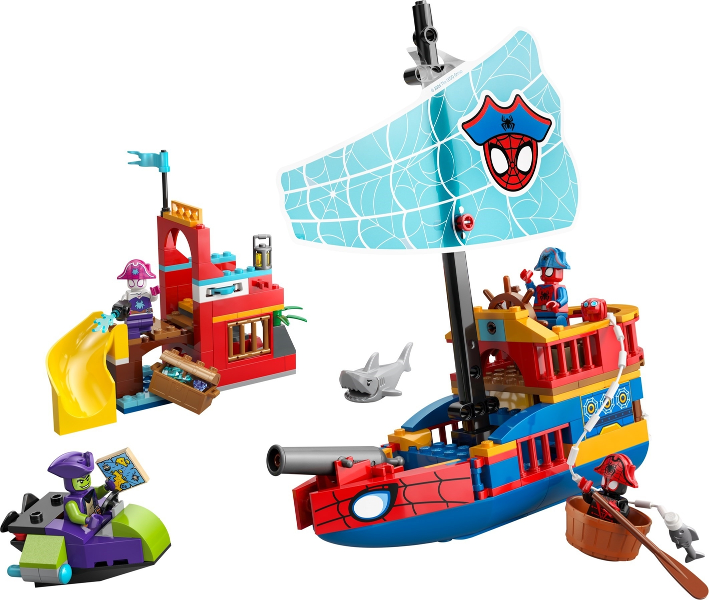 LEGO Marvel - Tim Spidey piratski brod