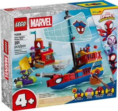 LEGO Marvel - Tim Spidey piratski brod