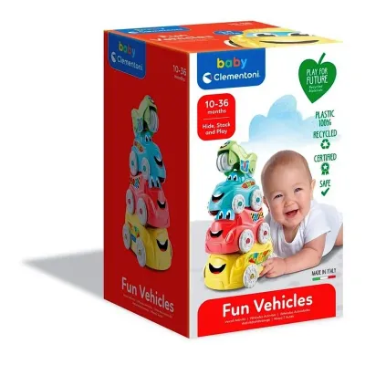 Clementoni vozila Baby piramida