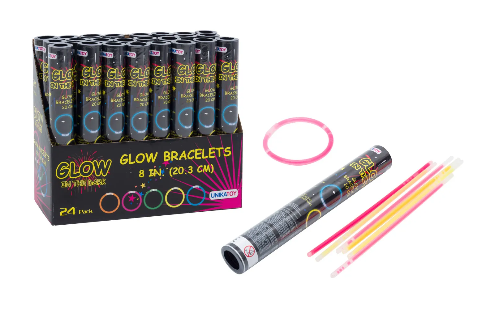 Svjetleće Narukvice 15 komada Tuba