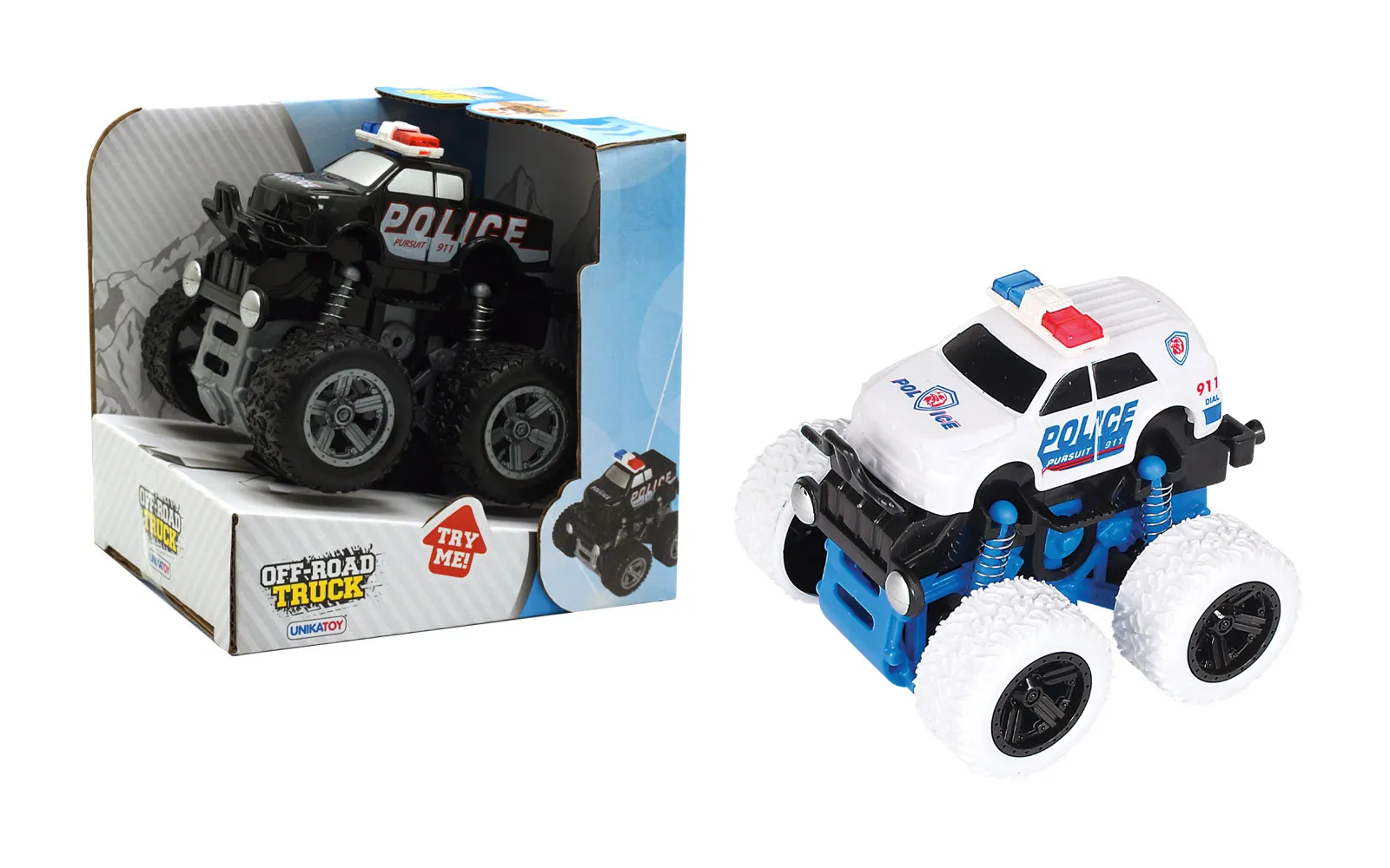 Džip Off Road Policija 9cm