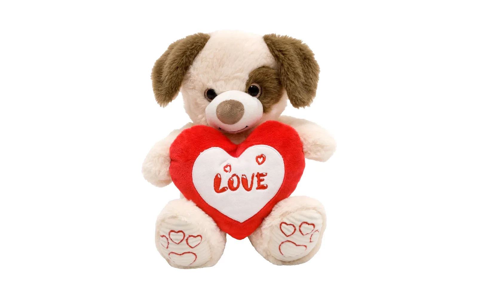 Plišani pas Floki sa srcem 20cm