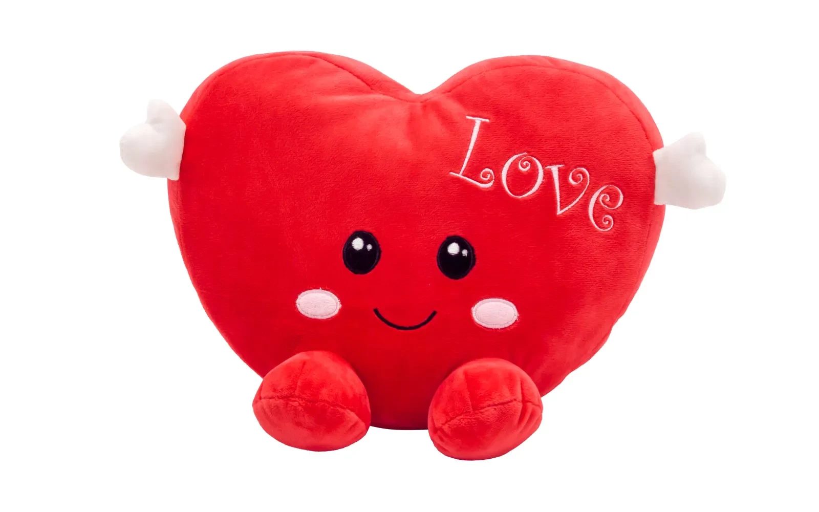 Plišano srce sa rukama 25cm