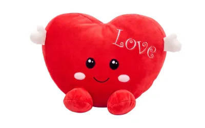 Plišano srce sa rukama 25cm