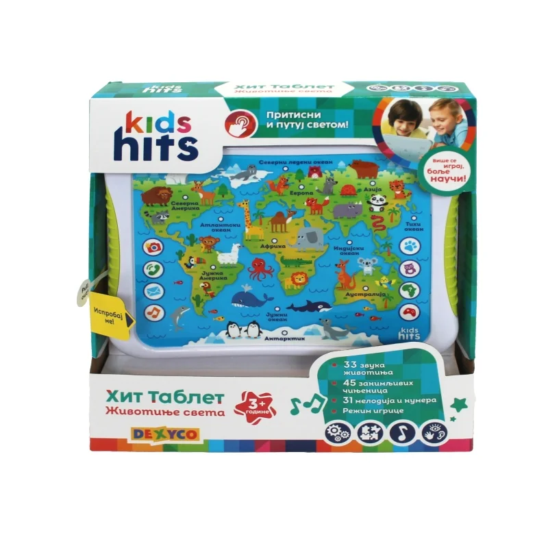 Kids Hits tablet - Atlas