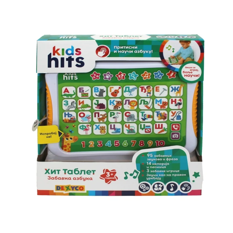 Kids Hits tablet - Zabavna abeceda