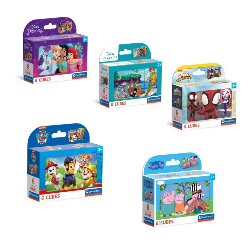 Clementoni kocke Cubi 6 komada