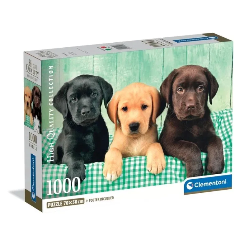 Puzzle 1000 komada - Tri labradora