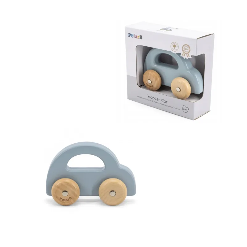 Drveni autić - Plavi