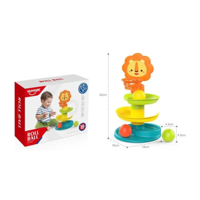 Tobogan Lav sa lopticama