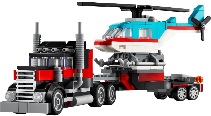 LEGO Creator - Kamion i helikopter