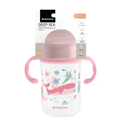 Kb Čaša Za Piće 360,300Ml Deep Sea Pink