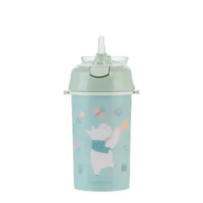 Kb Šolja Sa Sil.slamkom I Remenom 450Ml,Music Fest Mint