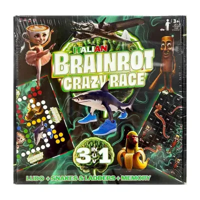 Brainrot Crazy Race - Društvena igra