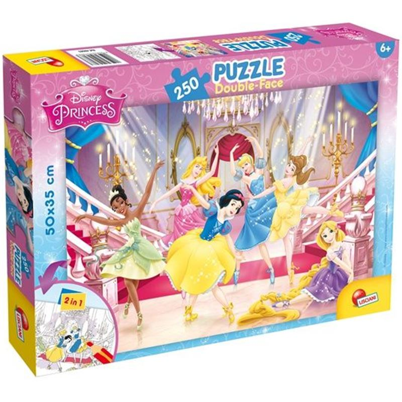 Puzzle složi i oboji 250 komada - Princeze
