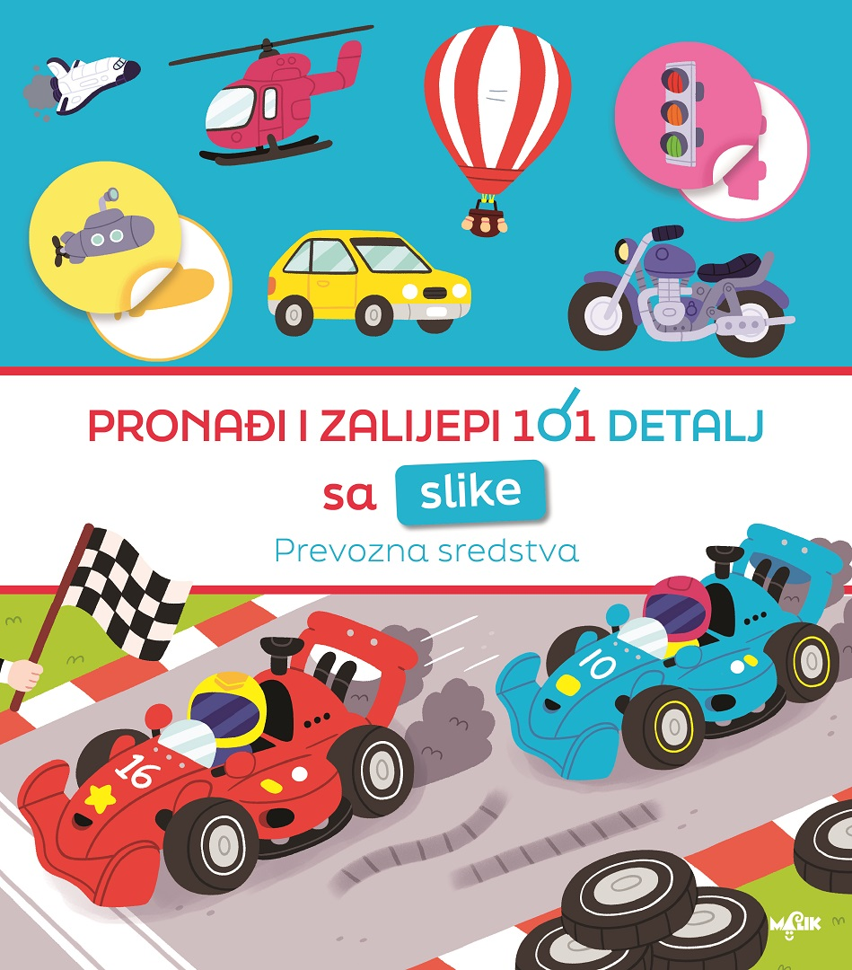 Pronađi i Zalijepi 101 Detalj - Prevozna Sredstva