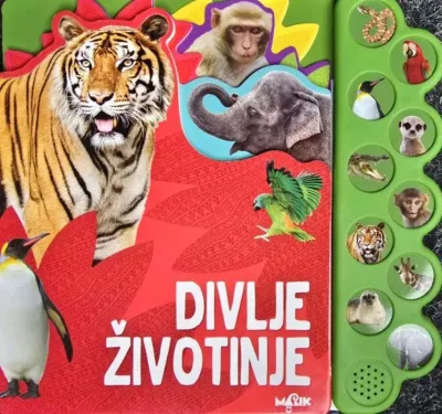 Zvučna slikovnica 10 zvukova - Divlje životinje