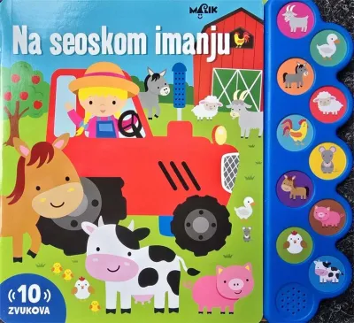 Zvučna Slikovnica 10 Zvukova - Na Seoskom Imanju