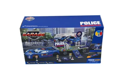 Policijska garaža set 22 komada