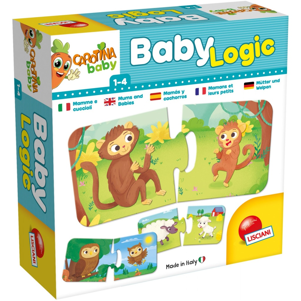 Carotina Baby Logic - Mama i beba životinje