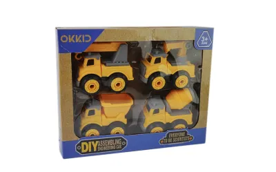 Kamion građevinski set 4 u 1