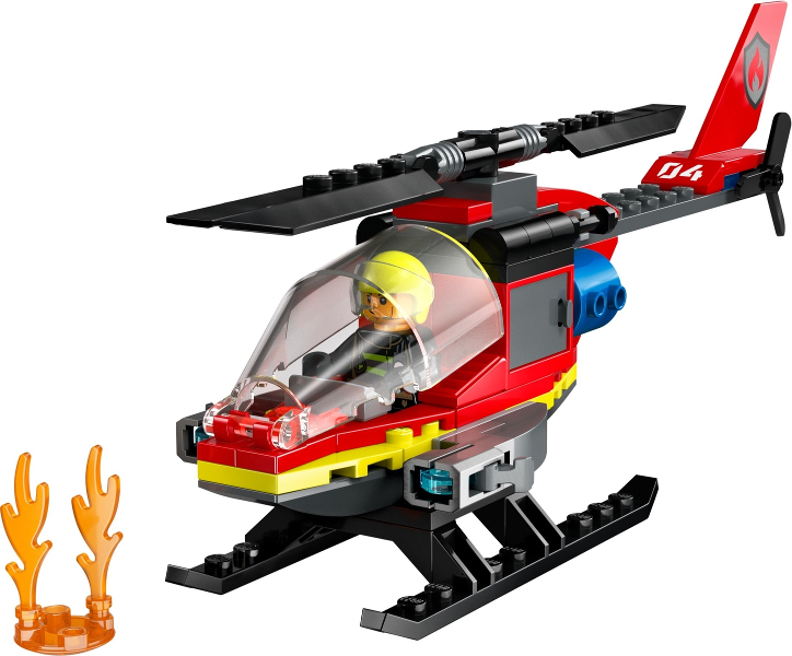 LEGO City - Vatrogasni spasilački helikopter