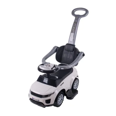 Dječja guralica sa ručkom - Bijela