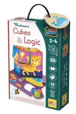 Montessori drvene kocke i logika