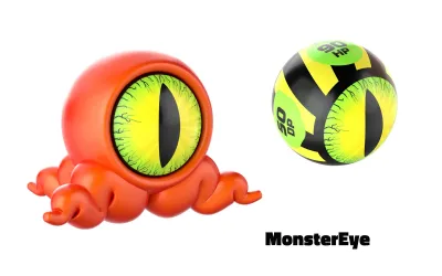 Klikeri Freak Marbles 6 komada - Plavi