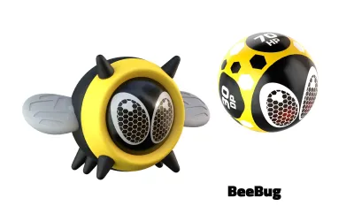 Klikeri Freak Marbles 6 komada - Žuti