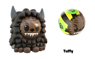 Klikeri Freak Marbles 6 komada - Zeleni