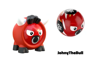 Klikeri Freak Marbles 6 komada - Crveni