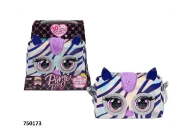 Purse Pets torbica - Metallic Magic Zebra
