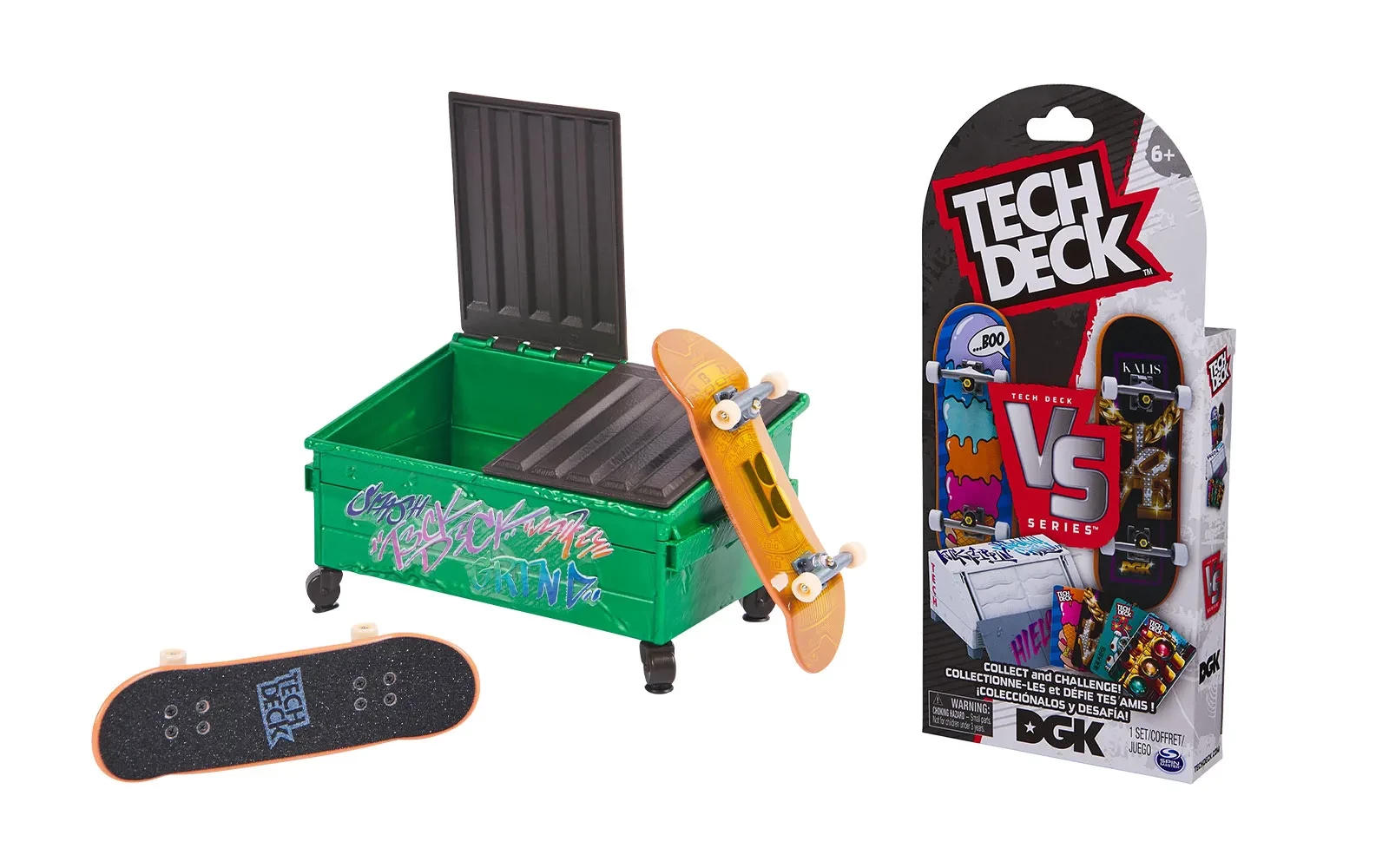 Tech Deck skejtbordi 2 komada sa rampom