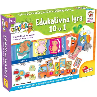 Carotina - Edukativna igra 10 u 1
