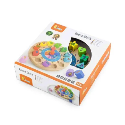 Drveni okrugli sat - Edukativni