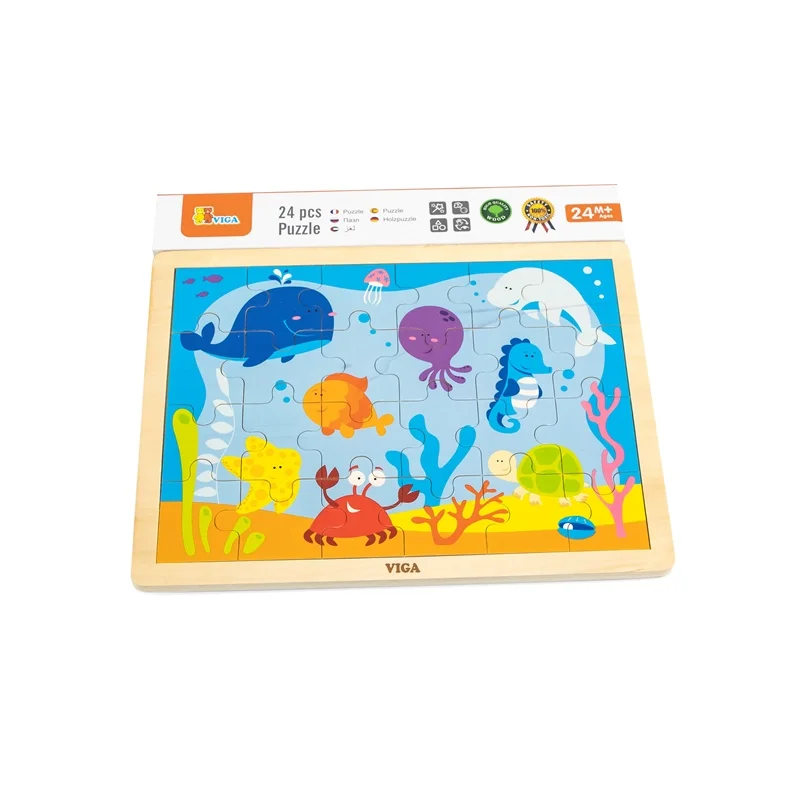 Drvene Puzzle Ocean- 24 komada