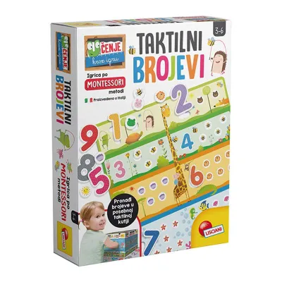 Montessori - Taktilni brojevi