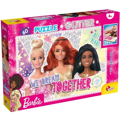 Barbie Glitter puzzle 60 komada