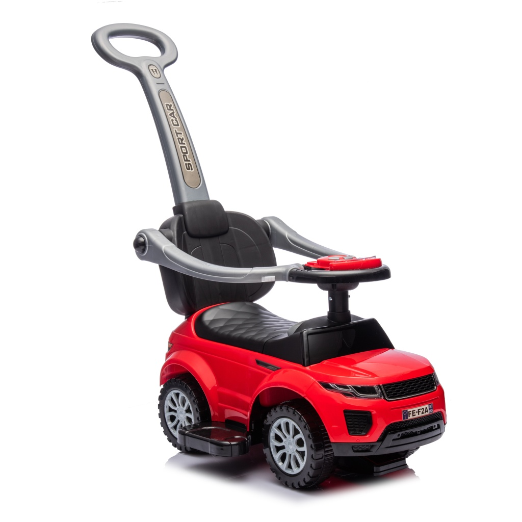 Dječja guralica sa ručkom - Crvena